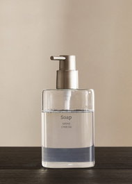 Mijölnir Dispensador de Jabón de Cristal Transparente 500 ml